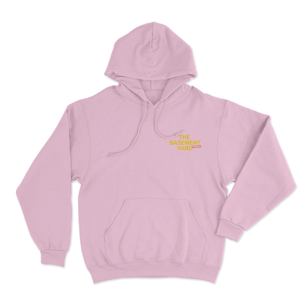 Basement Yard Experience Unisex Hoodie Pink Basement Yard Experience Unisex Hoodie Pink