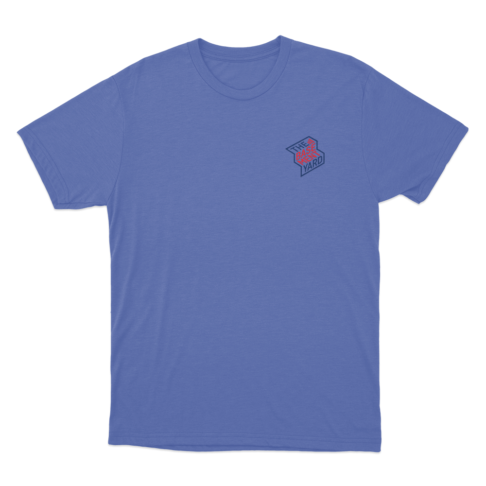 Basement Yard Logo T Shirt Blue Basement Yard Logo T Shirt Blue