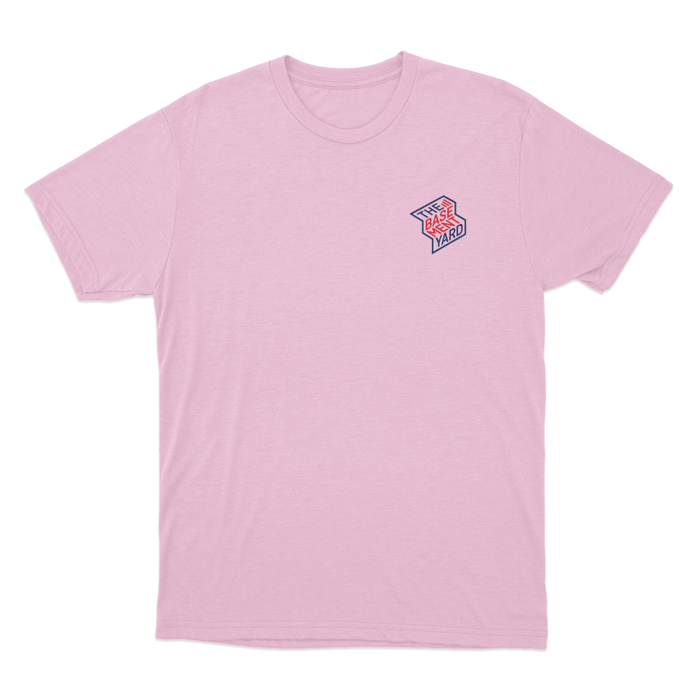 Basement Yard Logo T Shirt Pink Basement Yard Logo T Shirt Pink