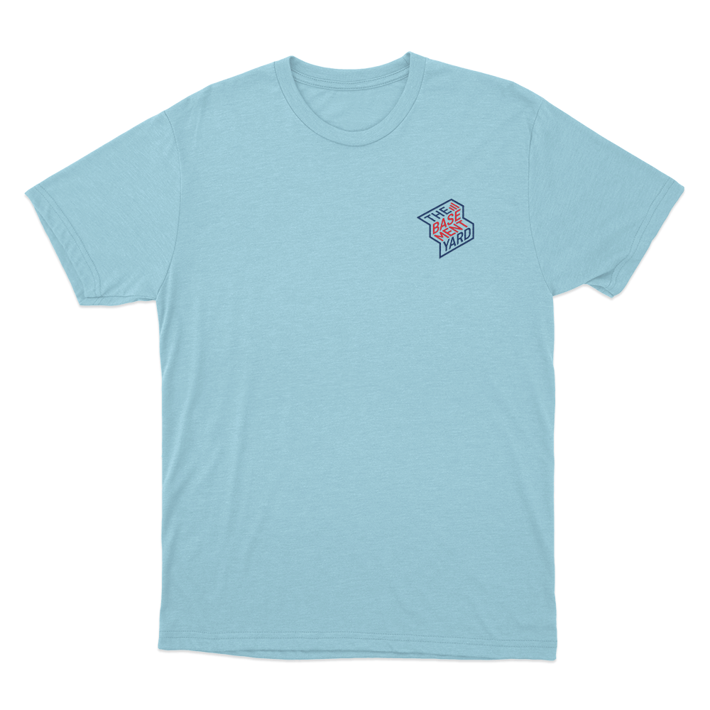 Basement Yard Logo T Shirt Sky Blue Basement Yard Logo T Shirt Sky Blue