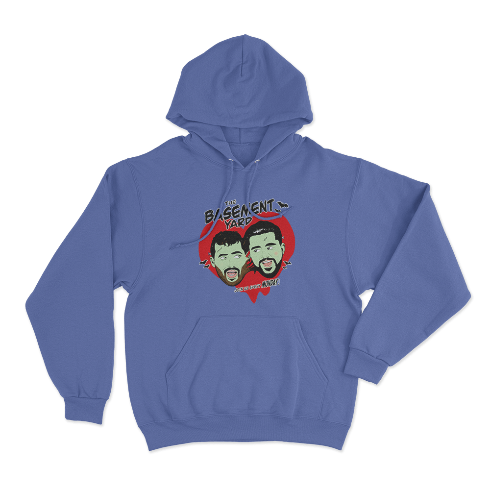 Join Us Every Monday Unisex Hoodie Blue Join Us Every Monday Unisex Hoodie Blue