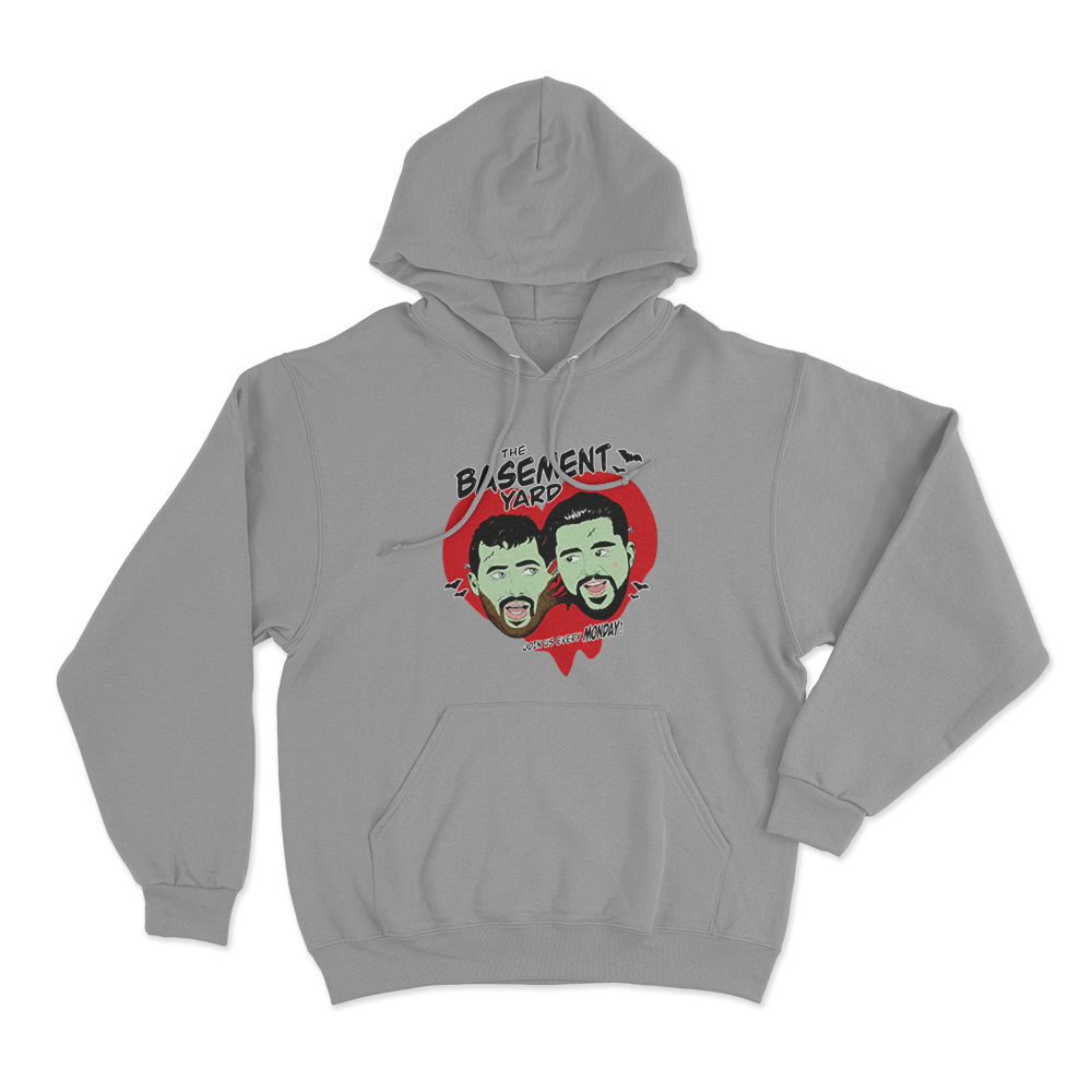 Join Us Every Monday Unisex Hoodie Grey Join Us Every Monday Unisex Hoodie Grey