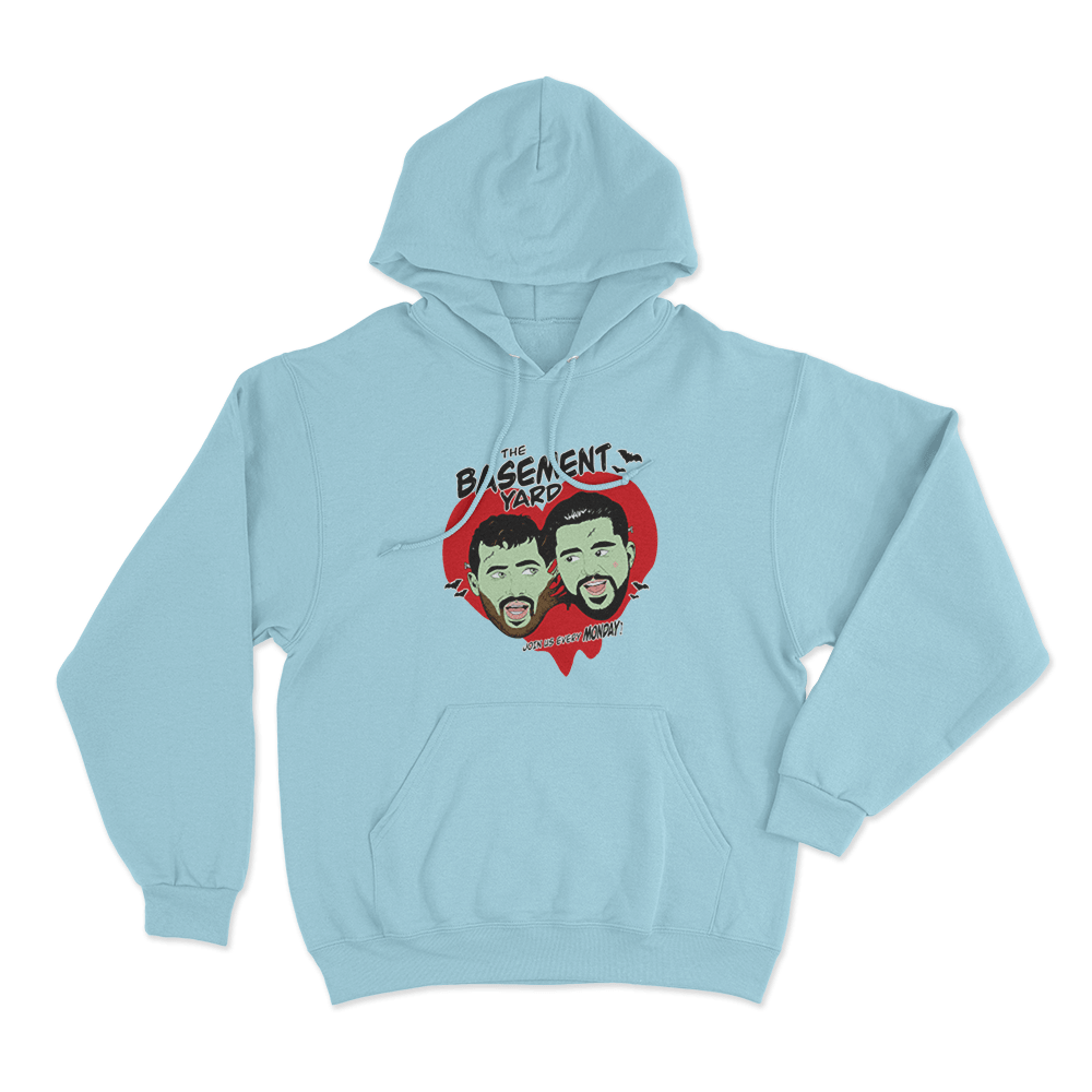 Join Us Every Monday Unisex Hoodie Sky Blue Join Us Every Monday Unisex Hoodie Sky Blue