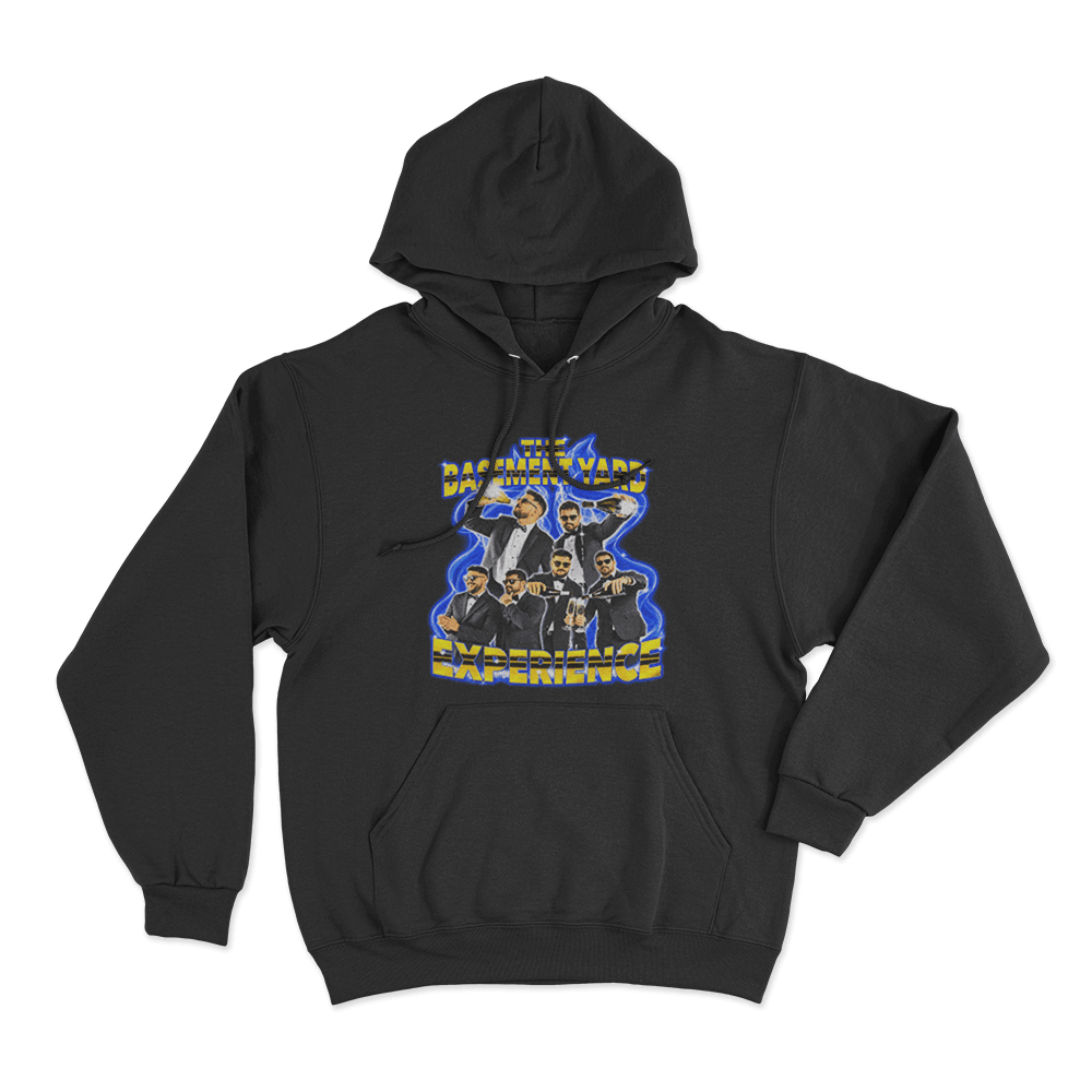 TBY Flames Unisex Hoodie Black TBY Flames Unisex Hoodie Black