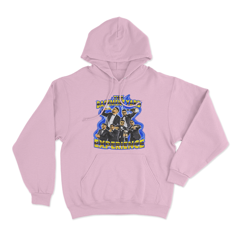 TBY Flames Unisex Hoodie Pink TBY Flames Unisex Hoodie Pink