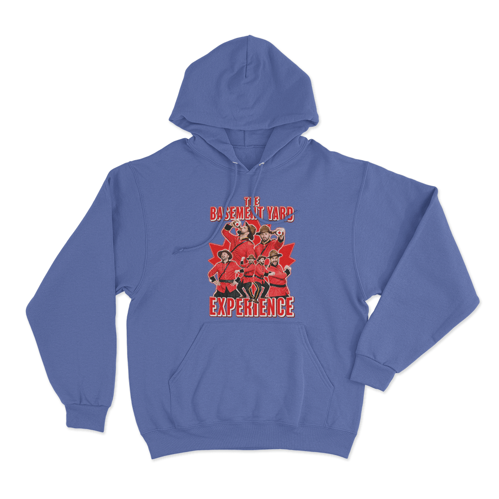 The Basement Yard Experience Unisex Hoodie Blue The Basement Yard Experience Unisex Hoodie Blue