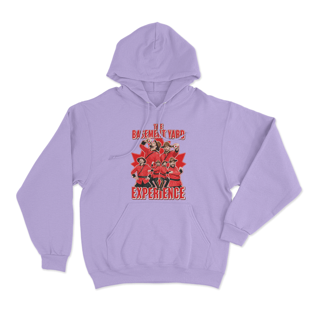 The Basement Yard Experience Unisex Hoodie Purple The Basement Yard Experience Unisex Hoodie Purple