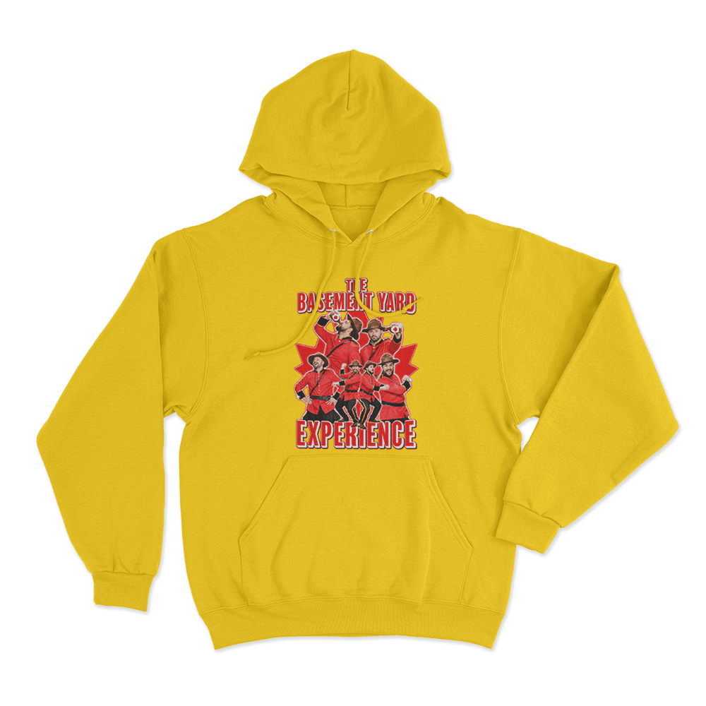 The Basement Yard Experience Unisex Hoodie Yellow The Basement Yard Experience Unisex Hoodie Yellow