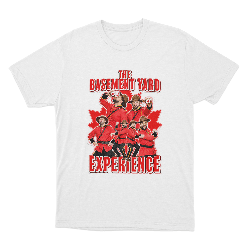 The Basement Yard Experience Unisex T Shirt White The Basement Yard Experience Unisex T Shirt White