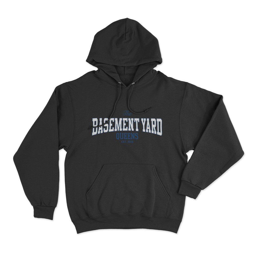 The Basement Yard Queens Est. 2015 Unisex Hoodie Black The Basement Yard Queens Est. 2015 Unisex Hoodie Black