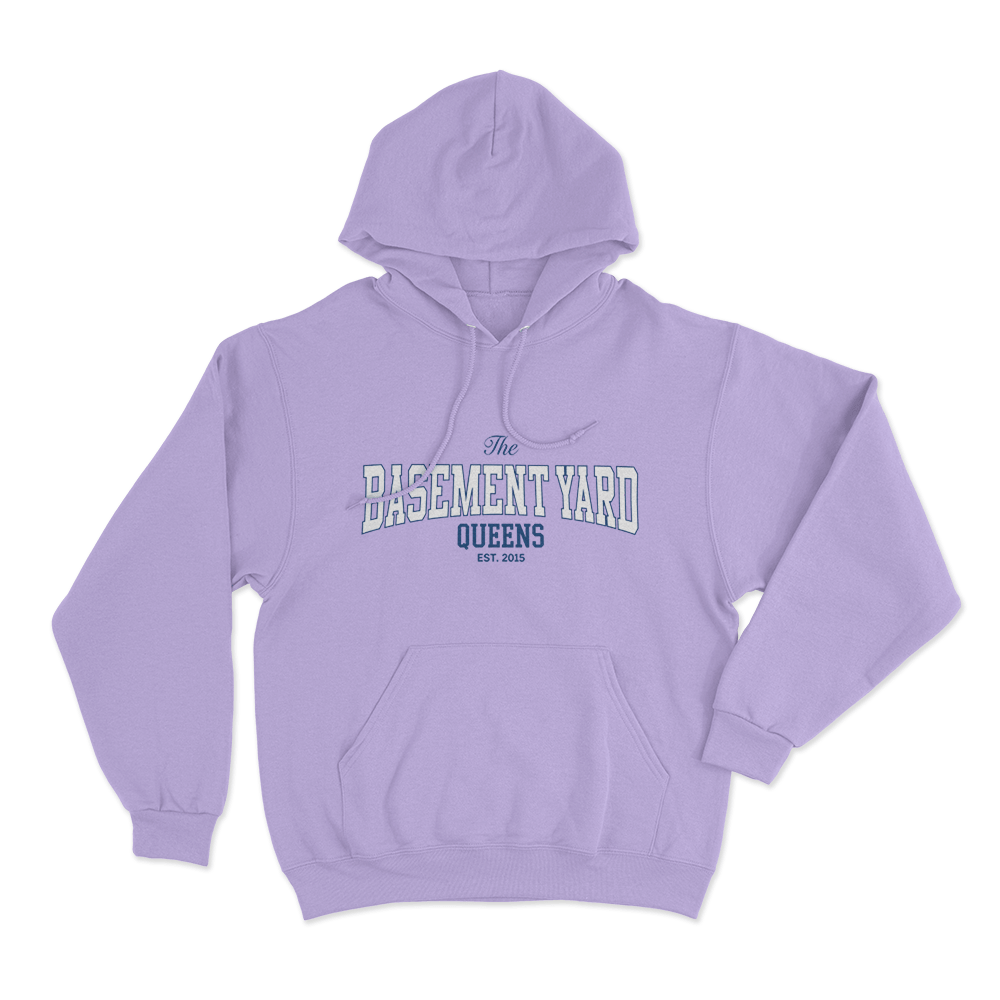 The Basement Yard Queens Est. 2015 Unisex Hoodie Purple The Basement Yard Queens Est. 2015 Unisex Hoodie Purple